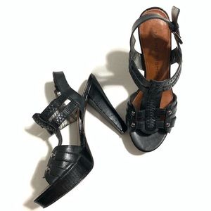MARC FISHER STRAP HEELS